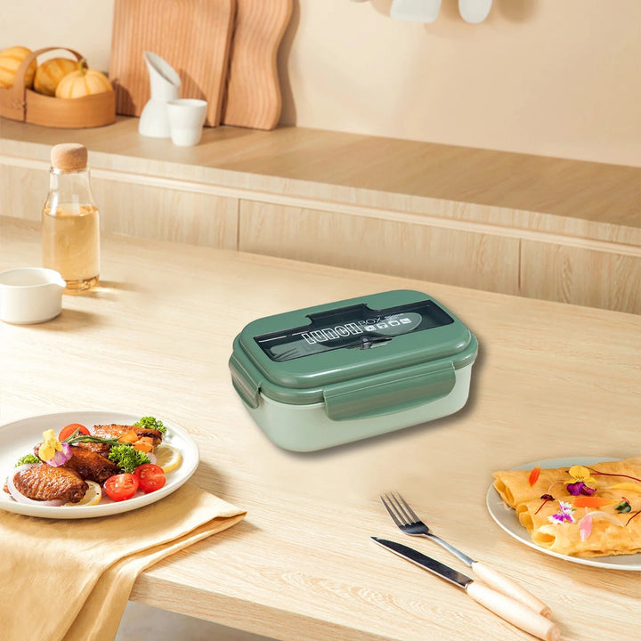 Bento Box Lunch Box 3 Compartment Microwave Lunch Containers Uitable for Microwave Dishwasher waodeals