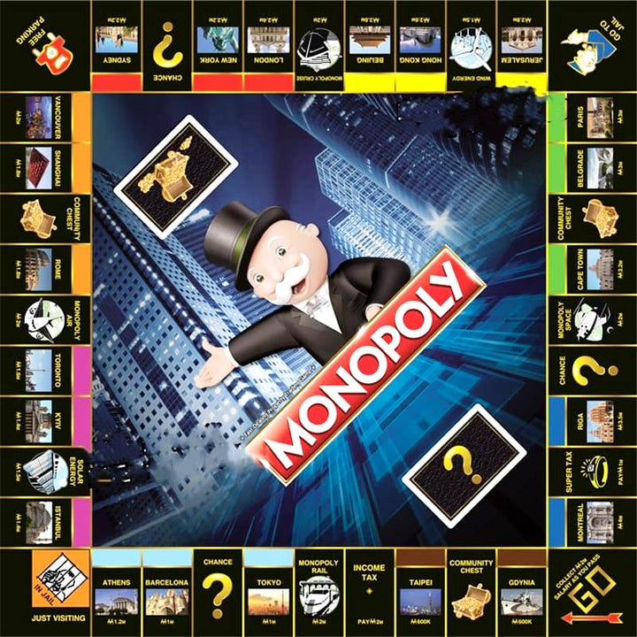 Monopoly Ultimate Banking Board Game – Cashless Electronic Edition with Touch Tap Banking for 2–4 Players! 🎲💳 waodeals