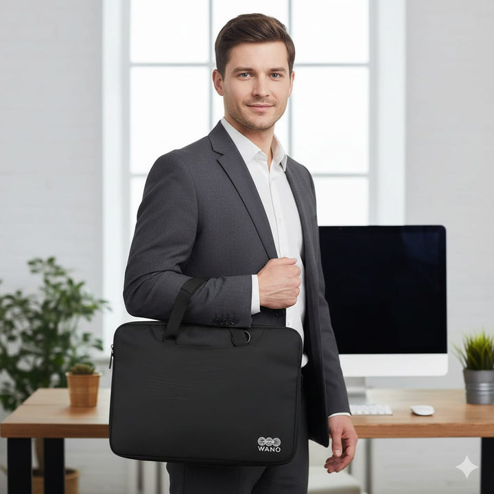 💼 Premium 16 Inch Laptop Sleeve Bag | Water-Resistant, Shockproof & Stylish Case with Handle🖥️✨ waodeals