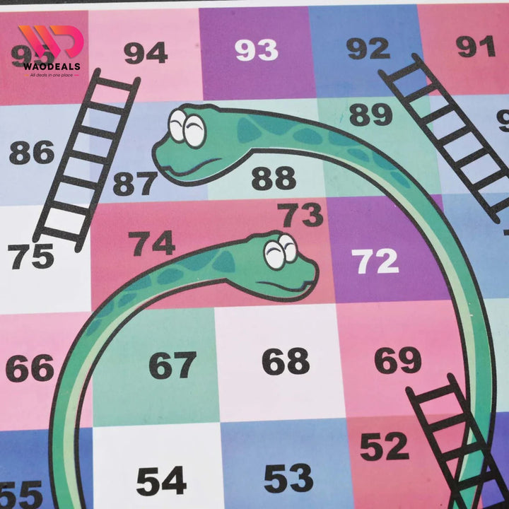 🎲 Classic 18" Ludo Board Game | Family Fun | 2–4 Players | Travel & Home Entertainment 🎯✨ waodeals