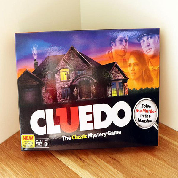 WaoDeals: Cluedo Board Game The Classic Mystery Game Adult Game Set Family Party Detective Game Exploration Reasoning Entertainment Strategy