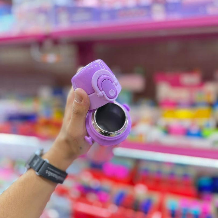 💜✨ Disney Girls Kuromi Stainless Steel Water Bottle | 500ml Double Wall Insulated Vacuum Flask ✨💜 waodeals