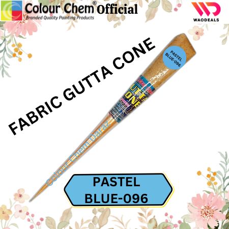 1Pc Colour Chem Fabric Gutta Cone – Premium Outliner for Textile Art on Silk, Cotton, Organza, All Fabrics & More waodeals