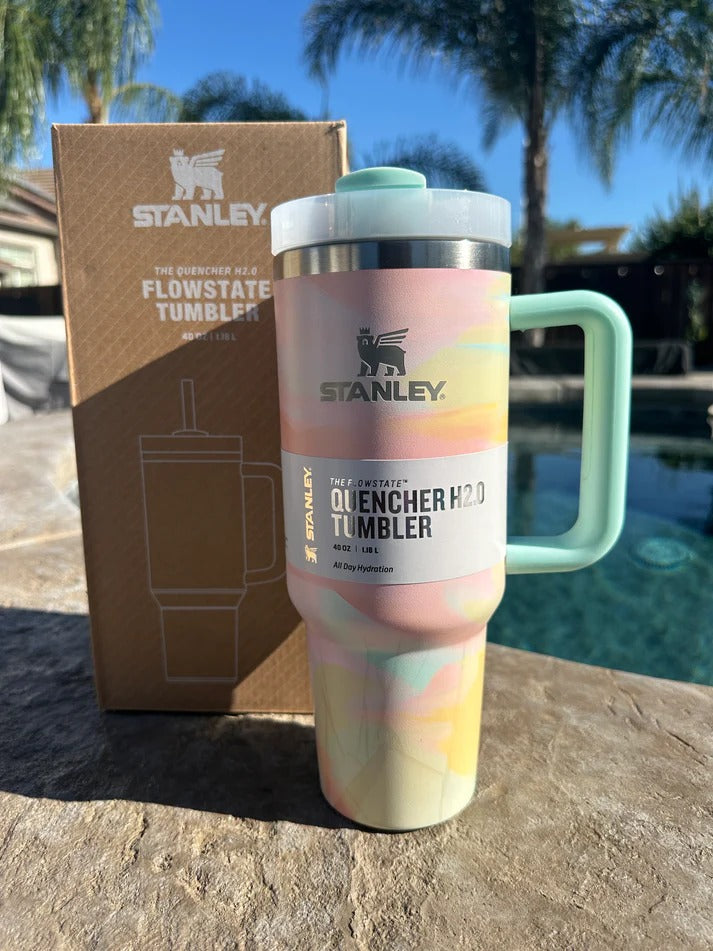 Stanley 40-oz Quencher H2.0 Flowstate Insulated Tumbler-Macaron Green waodeals