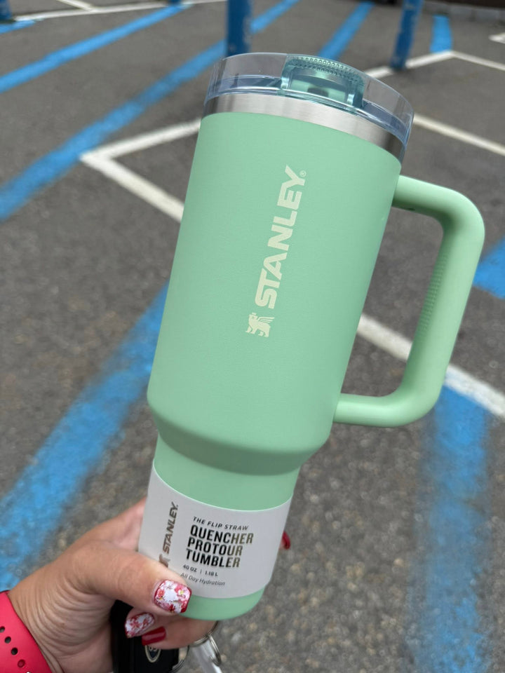 Stanley Quencher® ProTour Flip Straw Tumbler 40oz – Pistachio Edition waodeals