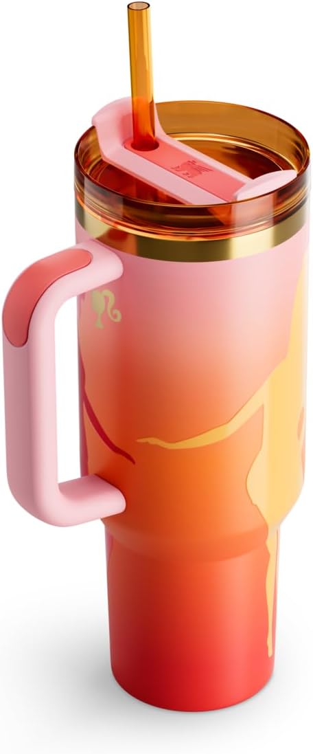 💖 Stanley Quencher H2.O FlowState™ 40oz – Barbie 60s Twist & Turn Edition 💦✨ waodeals