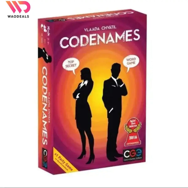 🃏 Codenames Card Game – Family Strategy Board Game Indoor Fun