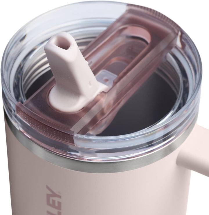 🤍 Stanley Quencher ProTour Flip Straw Tumbler 40oz – Leakproof Cream 🧊✨ WaoDeals