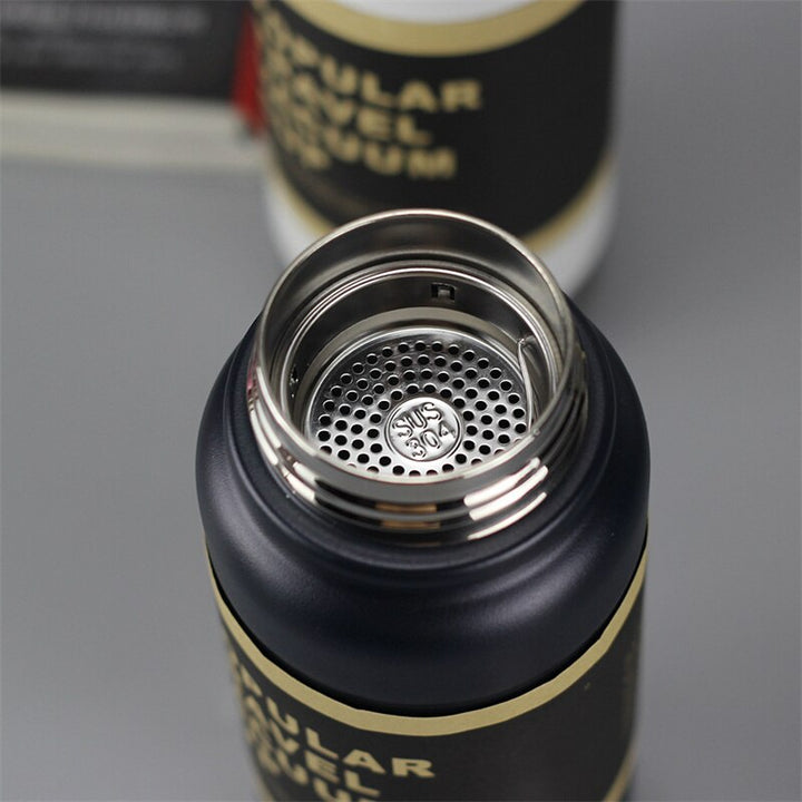 🥤 1000ml Stainless Steel Vacuum Flask | Insulated Travel Thermos Bottle | Leakproof Hot & Cold Water Mug WaoDeals