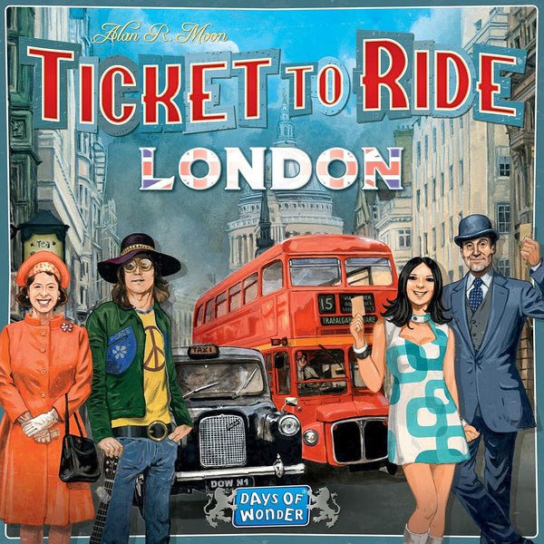 Ticket to Ride London Board Game – London Edition 🎲🚌🗺️ waodeals
