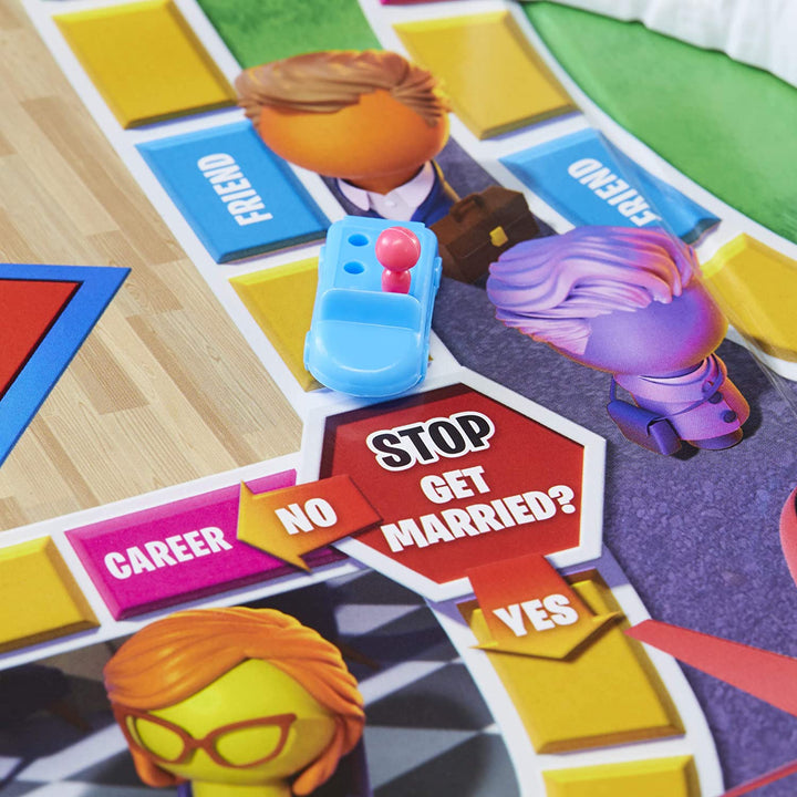 The Game of Life Classic Board Game | Family Strategy Game of Careers &amp; Choices | 2-4 Players Fun for Ages 8+ waodeals