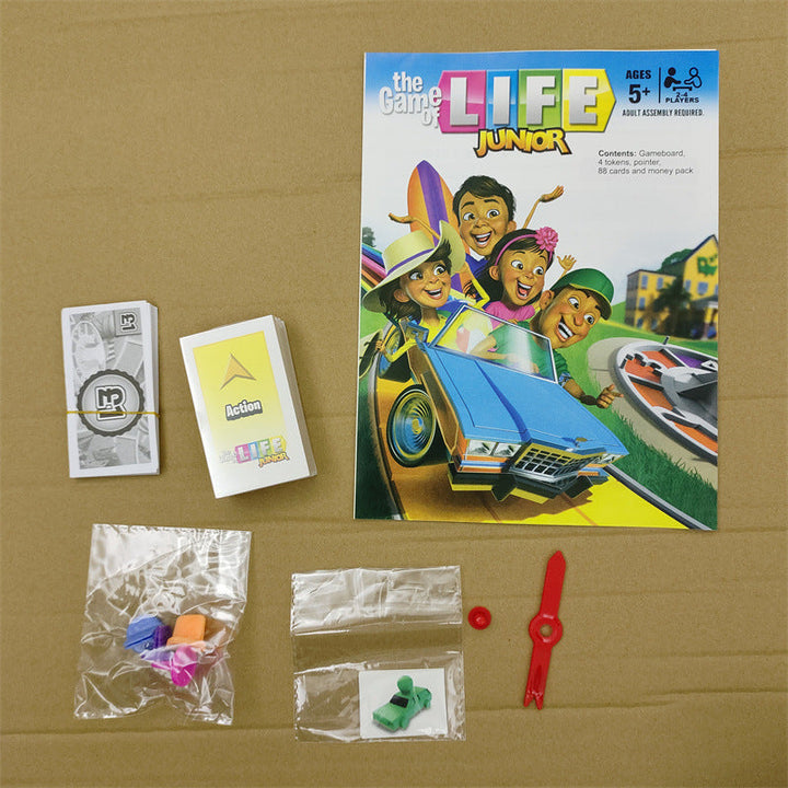 The Game of Life Junior Board Game | Family Vacation Edition waodeals