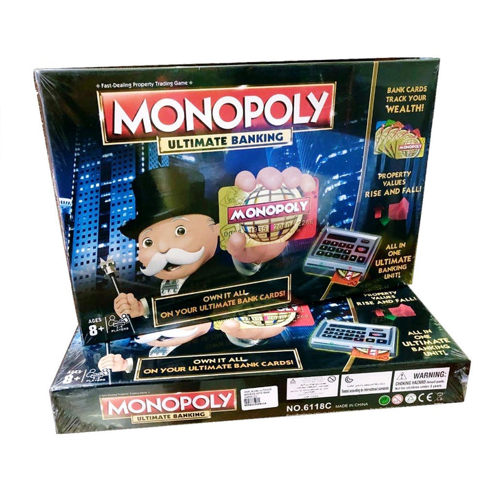 Monopoly Ultimate Banking Board Game – Cashless Electronic Edition with Touch Tap Banking for 2–4 Players! 🎲💳 waodeals