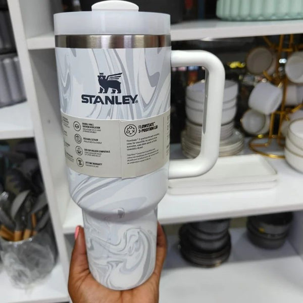 Stanley 40oz Quencher H2.0 Flowstate Insulated Tumbler with Handle & Straw Stainless Steel Travel Mug Hot & Cold waodeals