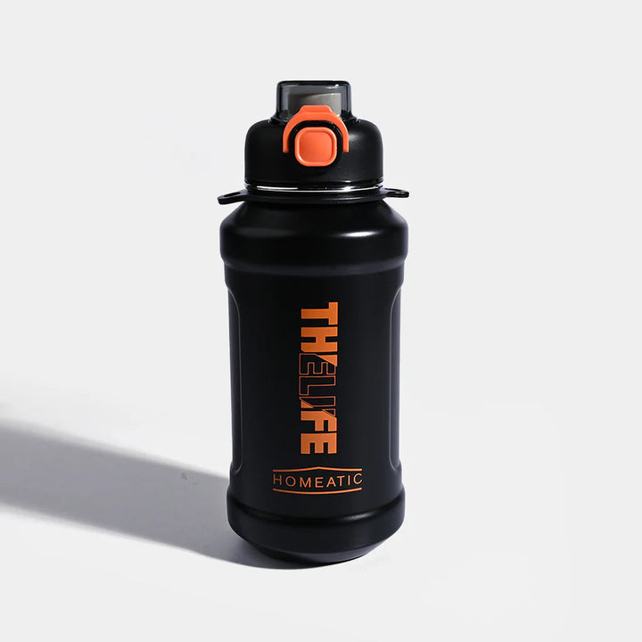 Homeatic Stainless Steel Water Bottle 1000ml – Double Wall Vacuum Insulated Sports & Travel Flask with Leak-Proof Lid 🚰 waodeals