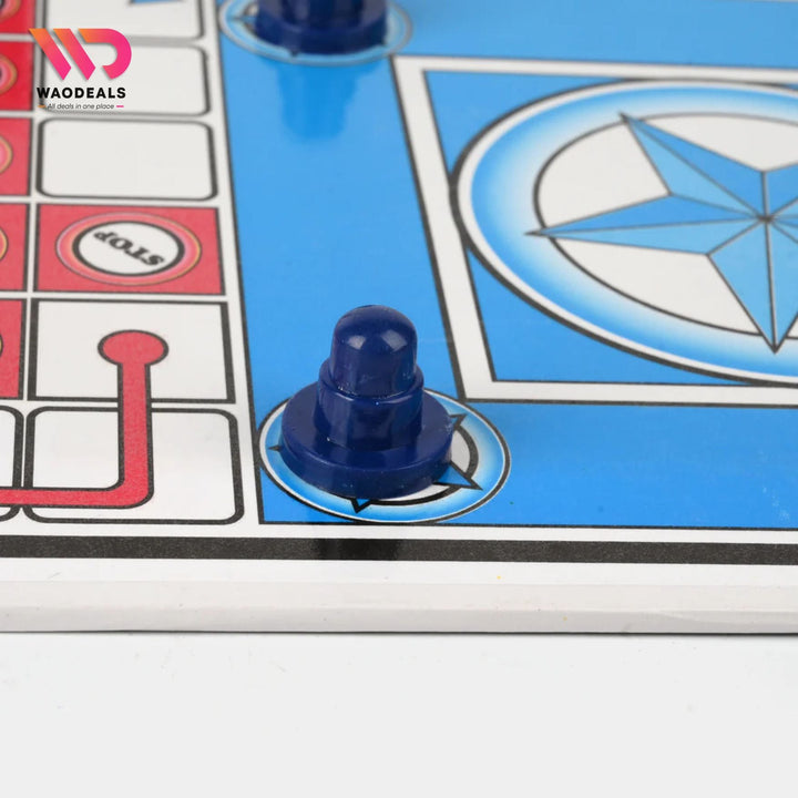 🎲 Classic 18" Ludo Board Game | Family Fun | 2–4 Players | Travel & Home Entertainment 🎯✨ waodeals