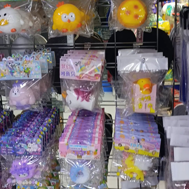 🦄 Cute Squishy Toy Collection | Kawaii Slow-Rising Stress Relief Foam Toys for Kids & Collectors | Soft Animal, Food & Cartoon Squishies Pakistan 💖🌈 waodeals