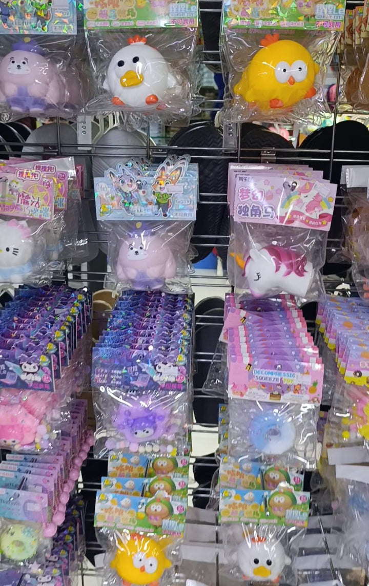 🦄 Cute Squishy Toy Collection | Kawaii Slow-Rising Stress Relief Foam Toys for Kids & Collectors | Soft Animal, Food & Cartoon Squishies Pakistan 💖🌈 waodeals