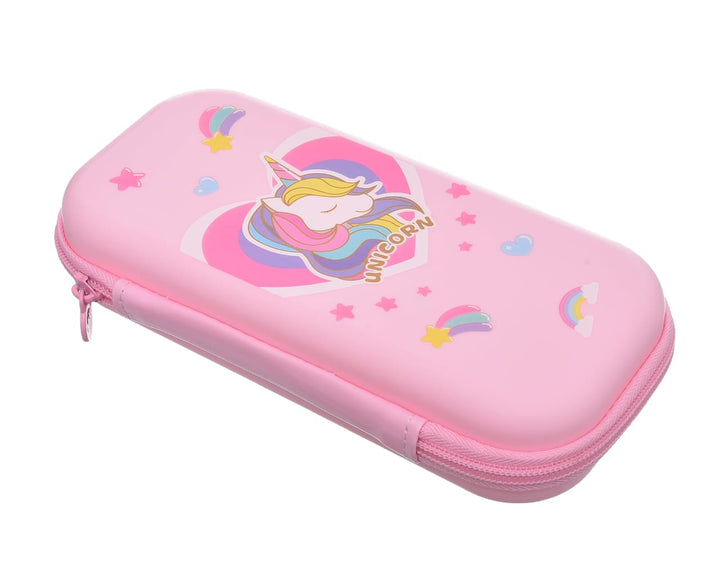 🦄✨ Cute Unicorn Pencil Case for Girls | 3D Hardtop EVA Stationery Box waodeals