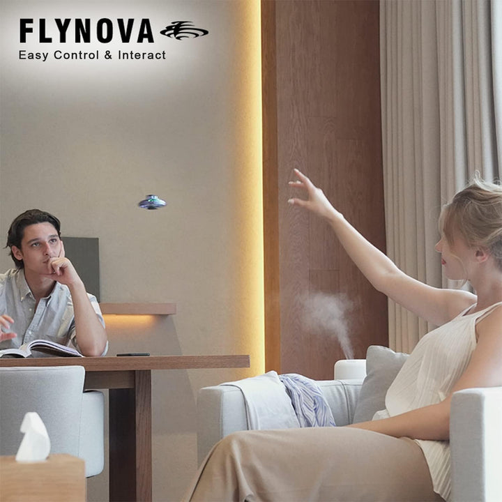Flying Spinner Mini UFO Drone, Ifly Spinner Fly UFO Flying Fidget Spinner, iFly Hand Controlled Boomerang Drone Cool Toys Gifts