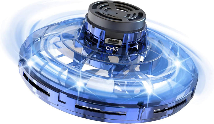 Flying Spinner Mini UFO Drone, Ifly Spinner Fly UFO Flying Fidget Spinner, iFly Hand Controlled Boomerang Drone Cool Toys Gifts for 8 9 10+ Year Old Boys Girls Teens Indoor Outdoor Toys.