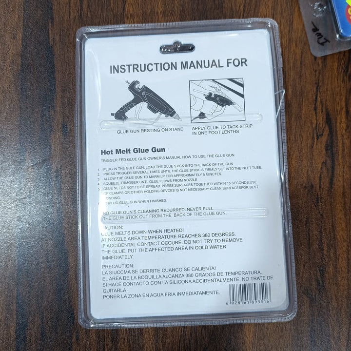 HL-D60W Hot Melt Glue Gun 60W | Heavy-Duty Hot Glue Gun for DIY, Arts & Crafts | Fast Heating Craft Repair Tool waodeals