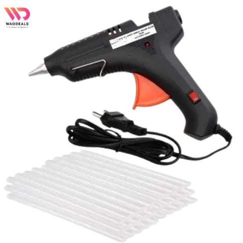 HL-D60W Hot Melt Glue Gun 60W | Heavy-Duty Hot Glue Gun for DIY, Arts & Crafts | Fast Heating Craft Repair Tool waodeals