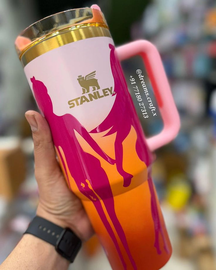 💖 Stanley Quencher H2.O FlowState™ 40oz – Barbie 60s Twist & Turn Edition 💦✨ waodeals