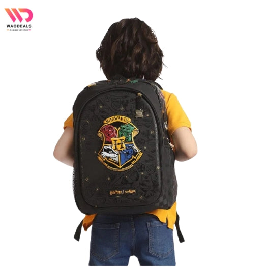 Smiggle Harry Potter Classic Black Backpack – Hogwarts Themed School Bag waodeals