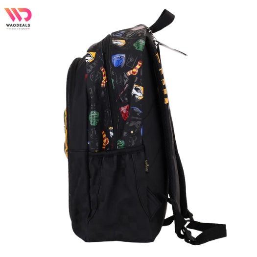 Smiggle Harry Potter Classic Black Backpack – Hogwarts Themed School Bag waodeals