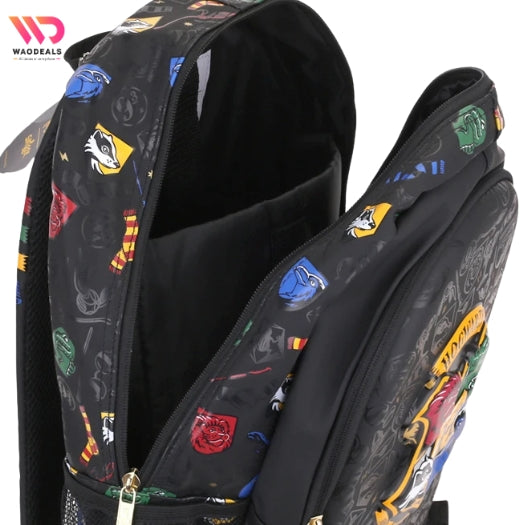Smiggle Harry Potter Classic Black Backpack – Hogwarts Themed School Bag waodeals