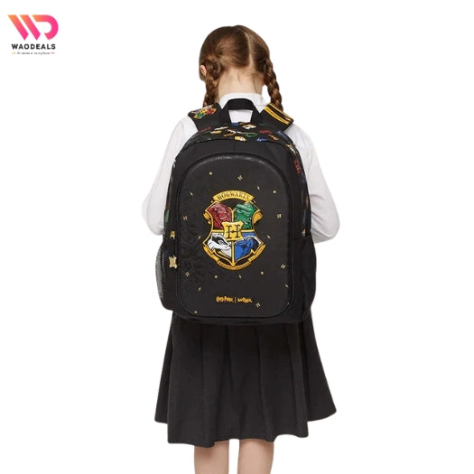 Smiggle Harry Potter Classic Black Backpack – Hogwarts Themed School Bag waodeals