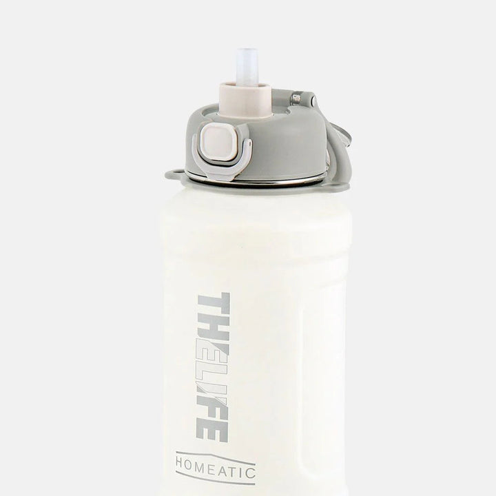 Homeatic Stainless Steel Water Bottle 1000ml – Double Wall Vacuum Insulated Sports & Travel Flask with Leak-Proof Lid 🚰 waodeals