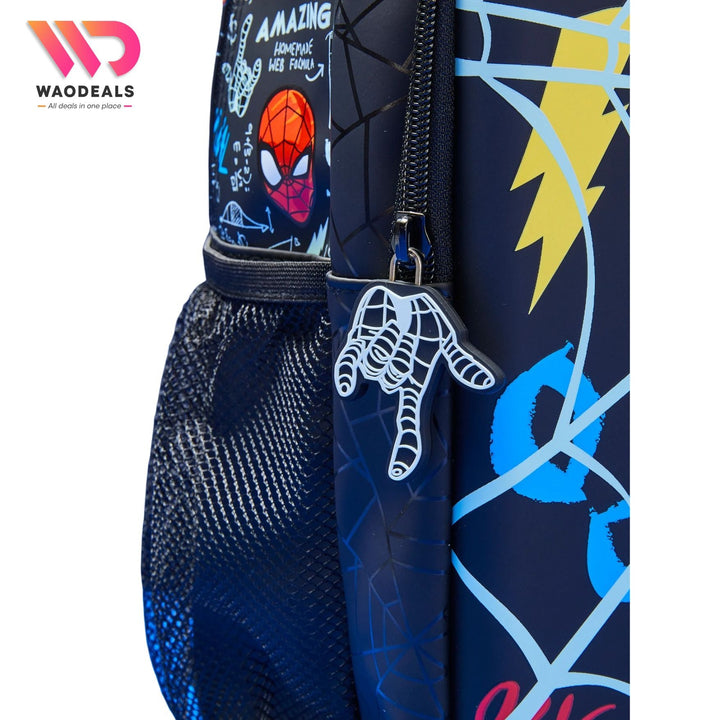 🕷️ Original Smiggle 17 Inch Spider-Man Classic Backpack For Boys Marvel School Bag Fun Fair Bagpack🎒✨ waodeals