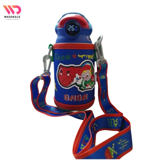 🌟 Kids’ 500ml Stainless Steel Thermos Water Bottle with LED Temperature Display 🌟 waodeals