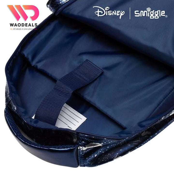 ✨ Original Smiggle Disney Princess Cinderella 17-Inch School Bag | Kids Travel Backpack | Girls Cartoon Backpack | Water-Resistant | Spacious Compartments 🎀👑 waodeals