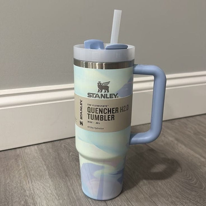 Stanley 40-oz Quencher H2.0 Flowstate Insulated Tumbler-Macaron Blue waodeals