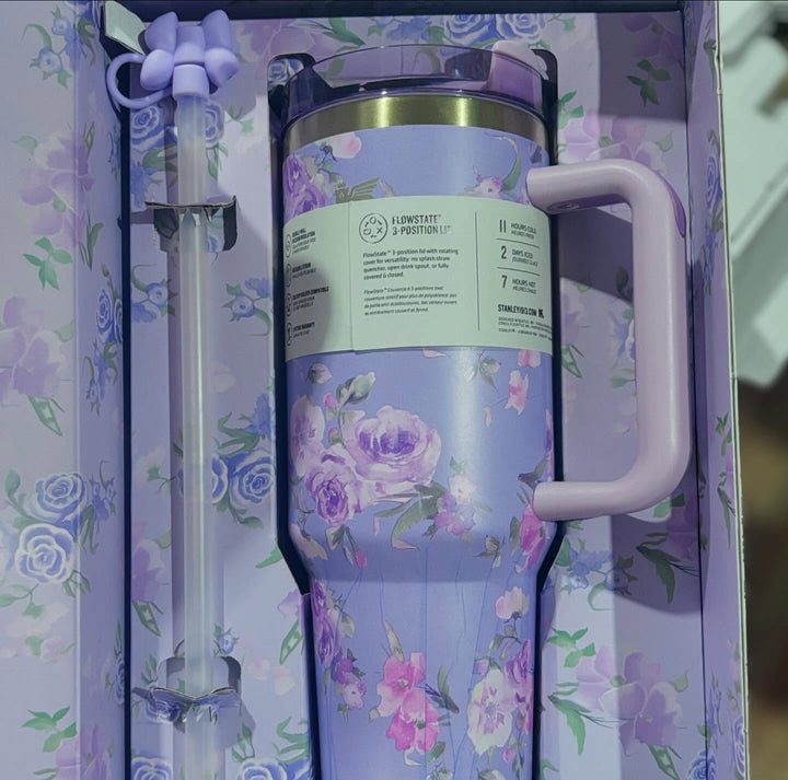 waodeals-The Stanley X LoveShackFancy Quencher Tumbler 40oz - Original Tumbler-waodeals