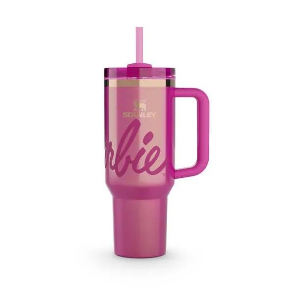 💕 Stanley x Barbie™ Icon Quencher 40oz – Limited Edition Tumbler with Lid, Straw & Original Box 💄🌟 waodeals