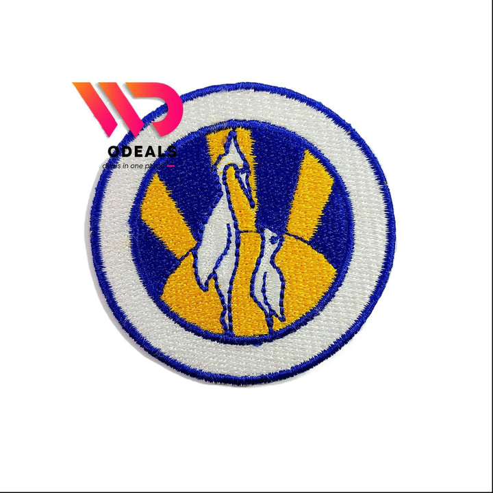 The City School Uniform Monogram, Logo, High Quality Patch Embroidered Iron Base