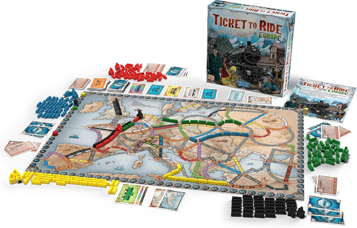 Ticket to Ride Europe Board Game Family Board Game for Adults