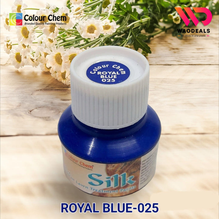 Pure Colour Chem Silk Fabric Paint – 30ml Premium Fabric Paint for Silk, Organza 🎨✨ waodeals