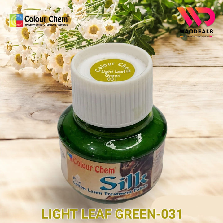 Pure Colour Chem Silk Fabric Paint – 30ml Premium Fabric Paint for Silk, Organza 🎨✨ waodeals