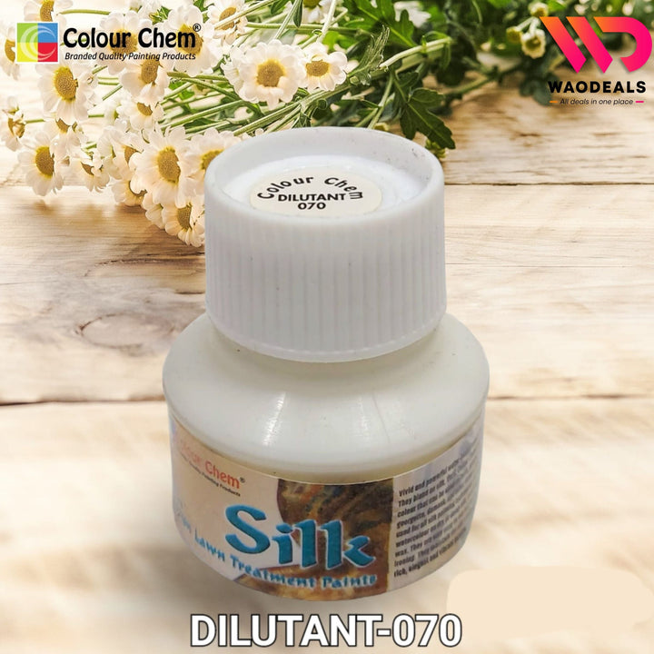 Pure Colour Chem Silk Fabric Paint – 30ml Premium Fabric Paint for Silk, Organza 🎨✨ waodeals