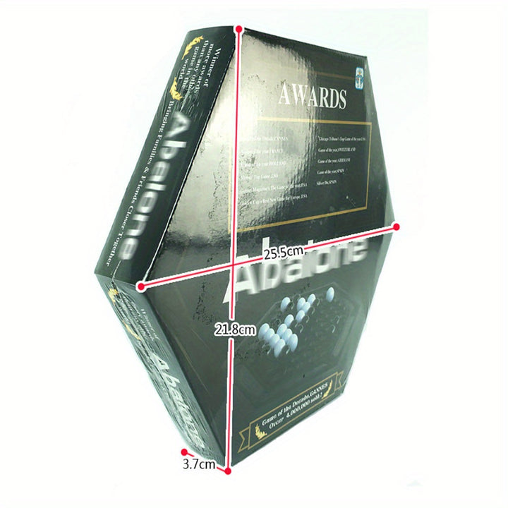 Waodeals-AWARDS Abalone Table Games Portable Chess Set Family Board Game ABALONE