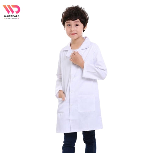 ⚪ All Sizes White Lab Coats | Professional Laboratory Coat | Doctor, Scientist & Kids 👨‍⚕️👩‍🔬 waodeals
