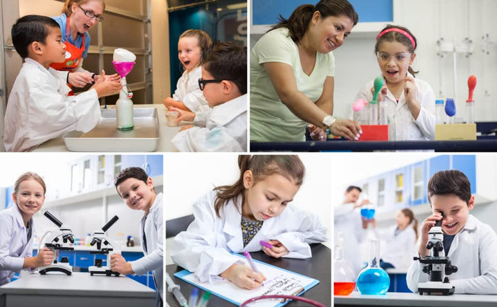 ⚪ All Sizes White Lab Coats | Professional Laboratory Coat | Doctor, Scientist & Kids 👨‍⚕️👩‍🔬 waodeals