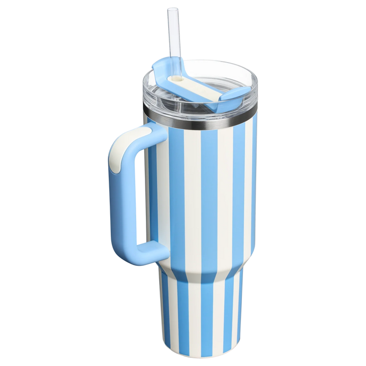 The Quencher H2.0 FlowState™ Tumbler | 40 OZ | 1.18 L Cornflower Cabana Gloss waodeals