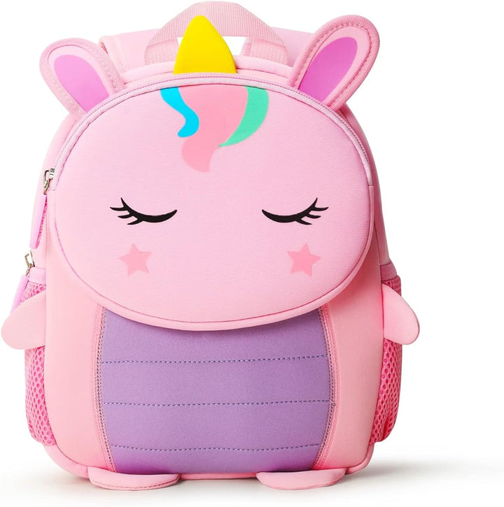 Unicorn Backpack for Girls – Lightweight Waterproof Nursery Bag for Toddlers 2-5 Years waodeals