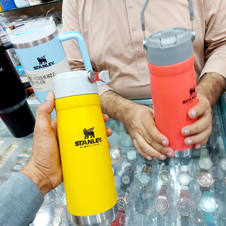 Stanley Inox Thermal Bottle 651ml Flip Straw Water Bottle waodeals